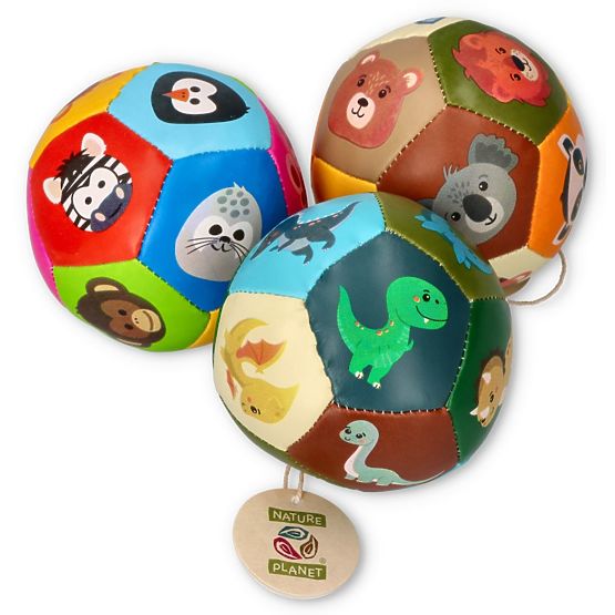 Nature Planet Bunter Ball mit Tieren