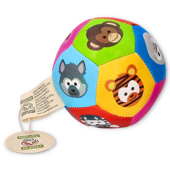 Nature Planet Bunter Ball mit Tieren