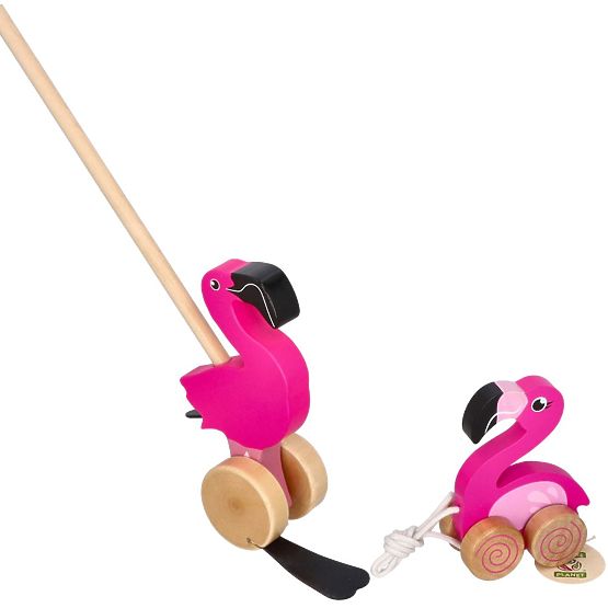 Nature Planet Flamingo zum Schieben