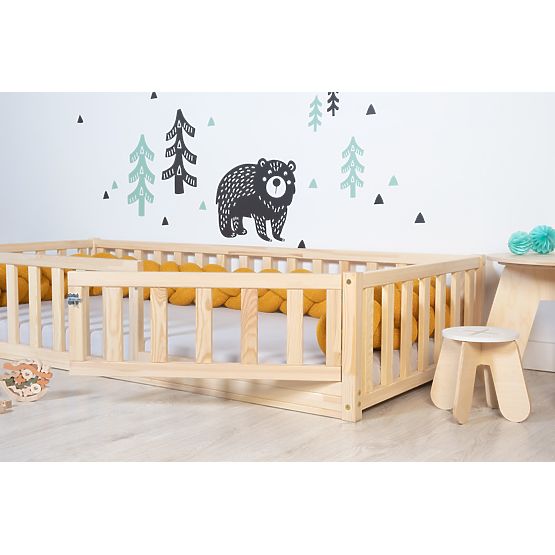 Niedriges Kinderbett Montessori Bear