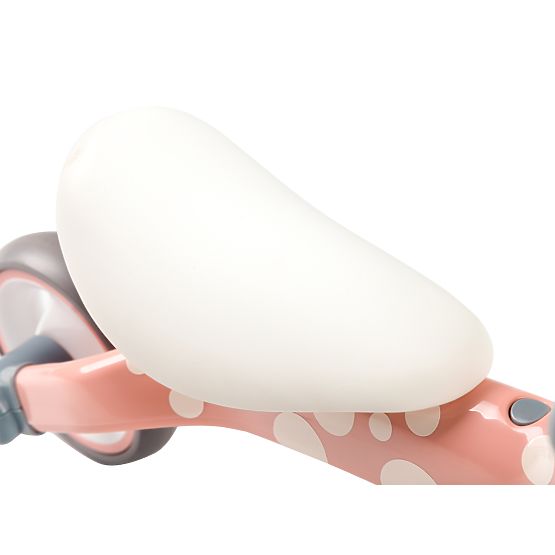 Odrážedlo Mini - pink p weiß tupfen