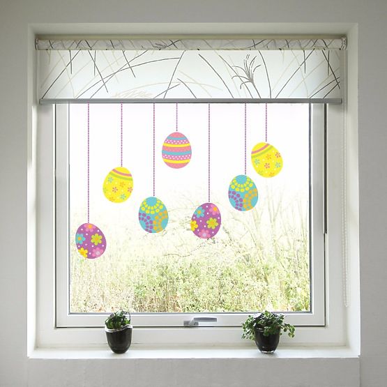 Ostern Dekoration  fenster - Kraslice