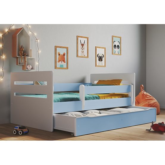 Ourbaby Kinderbett Tomi - blau
