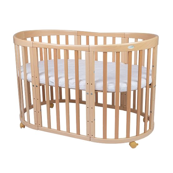 Ovales Anzuchtbeet Ruby 7 in 1 PLUS - naturbelassen