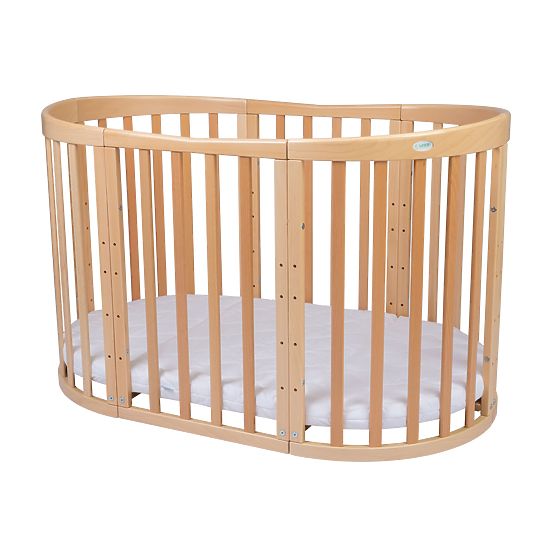 Ovales Anzuchtbeet Ruby 7 in 1 PLUS - naturbelassen