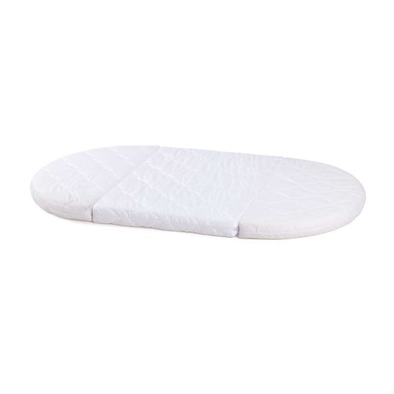 Ovales mitwachsendes Babybett Ruby 7in1 - weiß