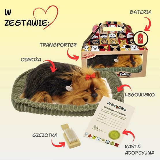 Perfect Petzzz Schnarchender Yorkie Welpe