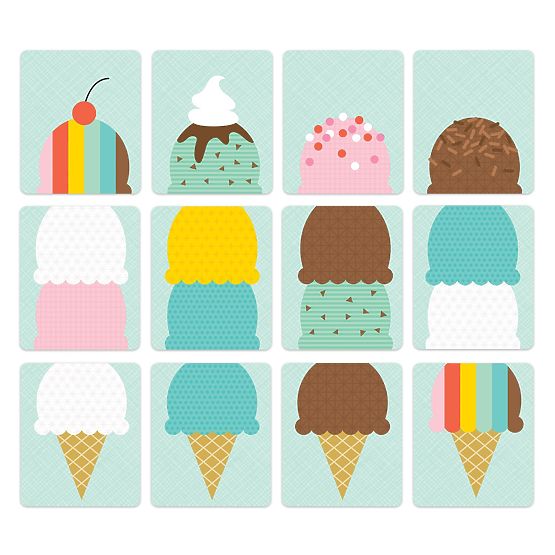Petit Collage Spiel Beste Eiscreme
