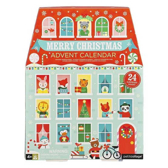 Petit Collage Weihnachts-Adventskalender