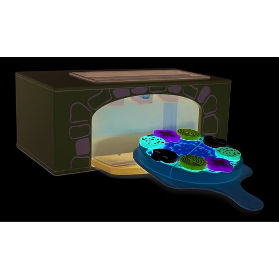 Pizzaofen aus Holz mit Zubehör