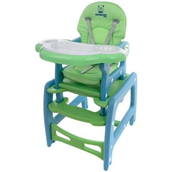 Baby essen stuhl Hugo - grün-blau