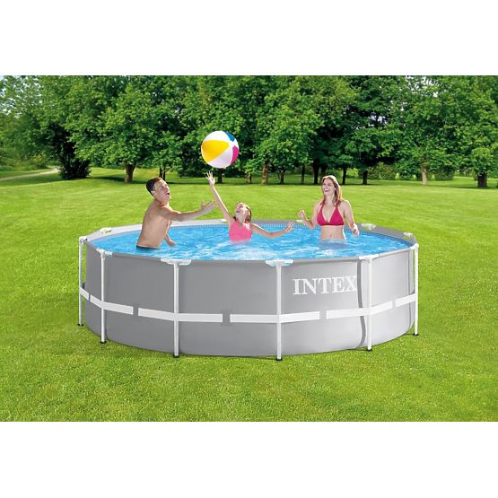 Pool INTEX 366x99 cm + Pumpe und Leiter