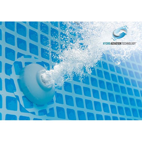 Pool INTEX 366x99 cm + Pumpe und Leiter