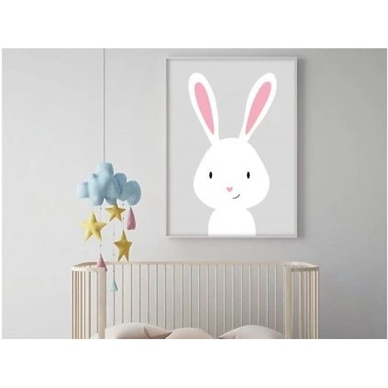 Poster - Boho Häschen