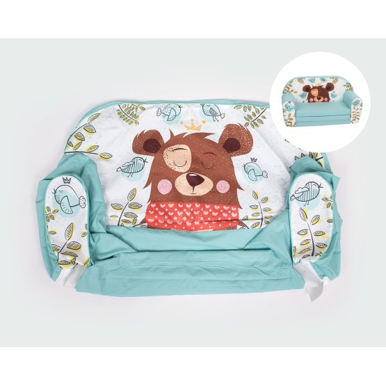 Sofabezug - Schlafender Teddybär