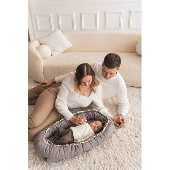 Prestige-Wäsche-Nest – Schokolade