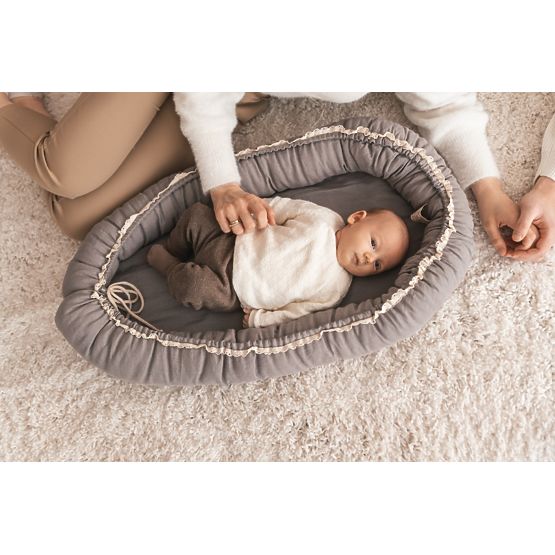 Prestige-Wäsche-Nest – Schokolade