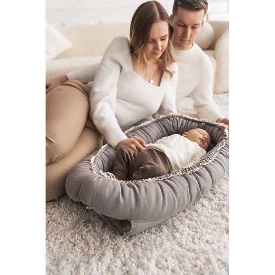 Prestige-Wäsche-Nest – Schokolade