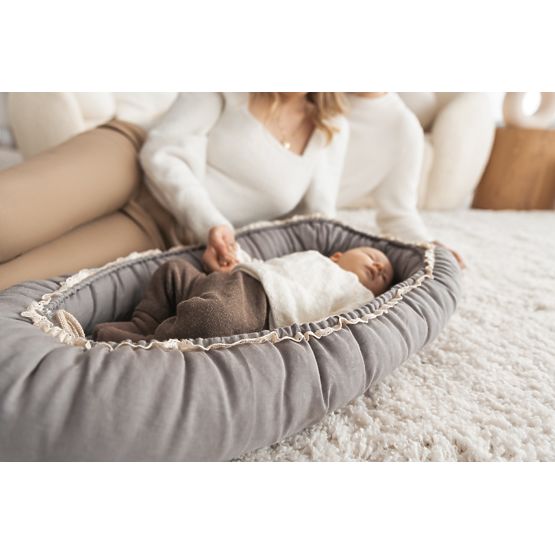 Prestige-Wäsche-Nest – Schokolade