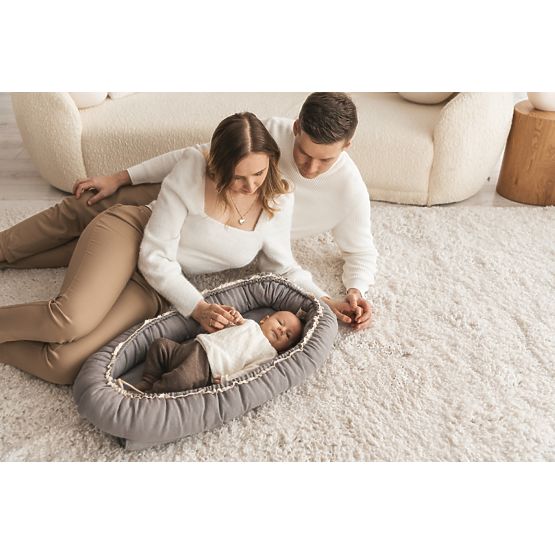 Prestige-Wäsche-Nest – Schokolade