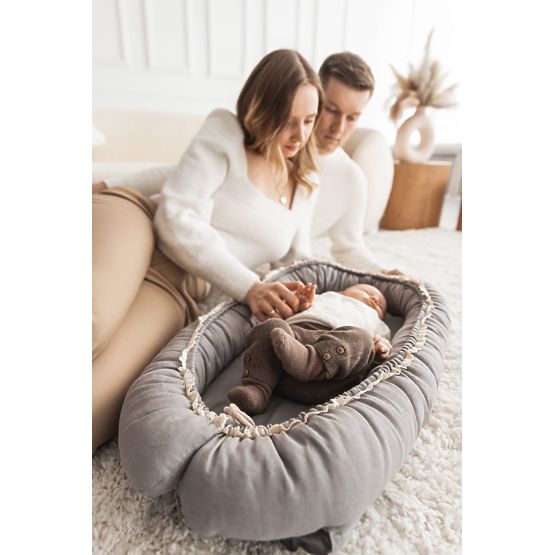 Prestige-Wäsche-Nest – Schokolade