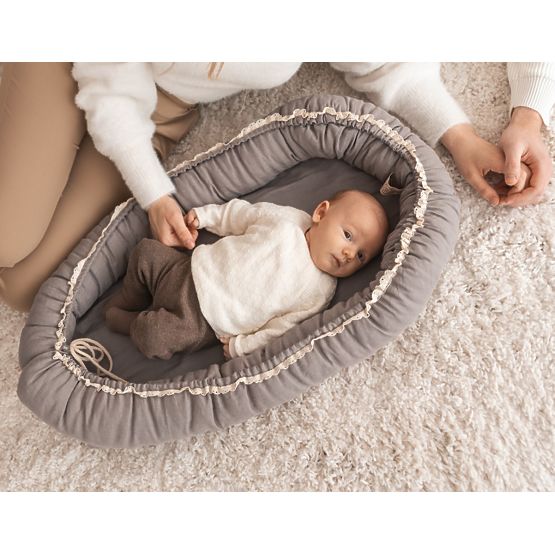 Prestige-Wäsche-Nest – Schokolade