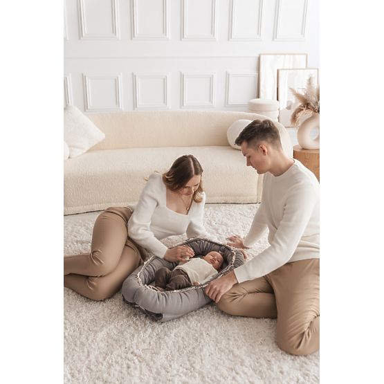 Prestige-Wäsche-Nest – Schokolade