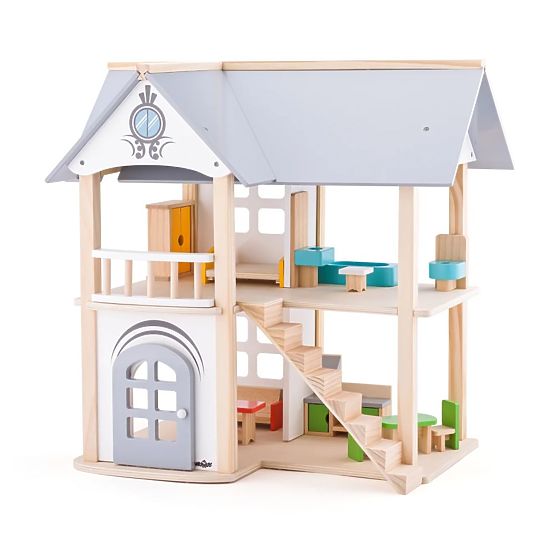 Puppenhaus mit Möbeln Villa Isabelle