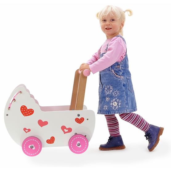 Puppenwagen - Holz