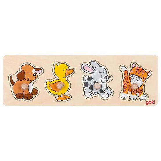 Puzzle Heimische Freunde