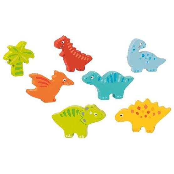 Puzzle und Figuren, Dino-Bausatz 2-in-1