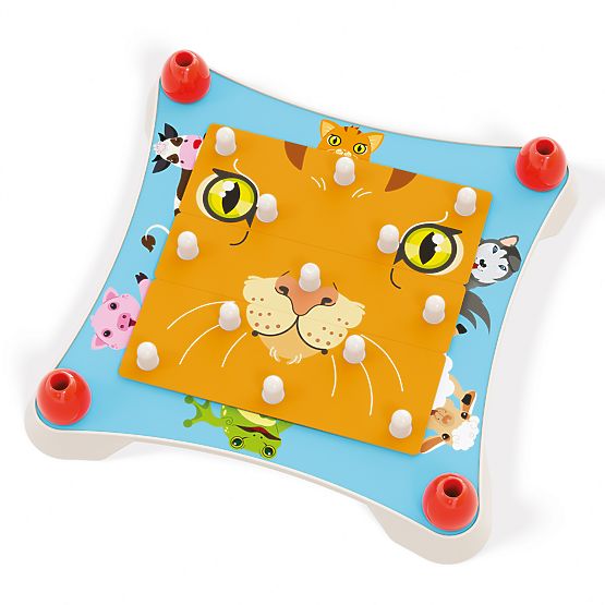 Quercetti Puzzle Tiergesichter