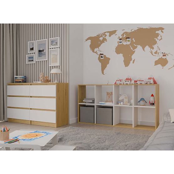 Regal Malax 2X4 EICHE ARTISAN WEISS