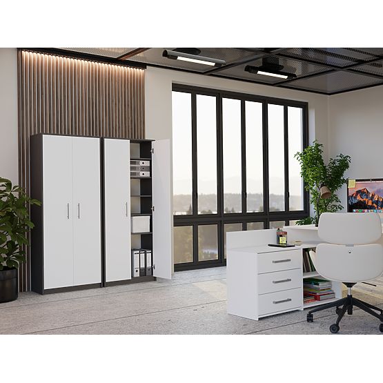 Regal Oliv 2D ANTHRAZIT WEISS