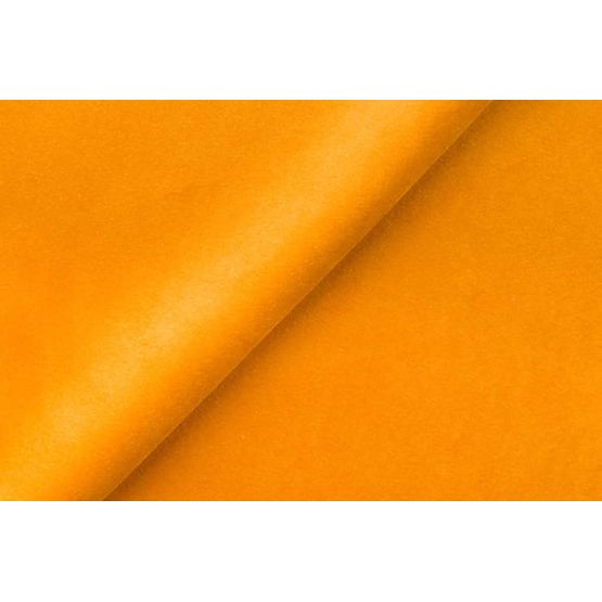 Retro-Kindersessel Velvet – Senf