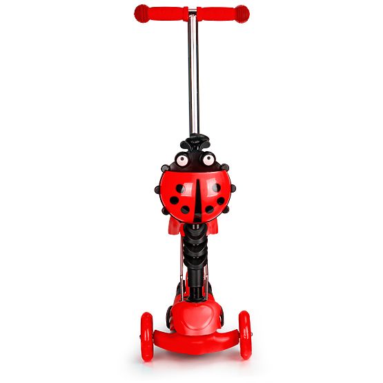 Roller und Türsteher Marienkäfer - rot