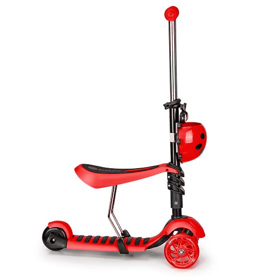 Roller und Türsteher Marienkäfer - rot