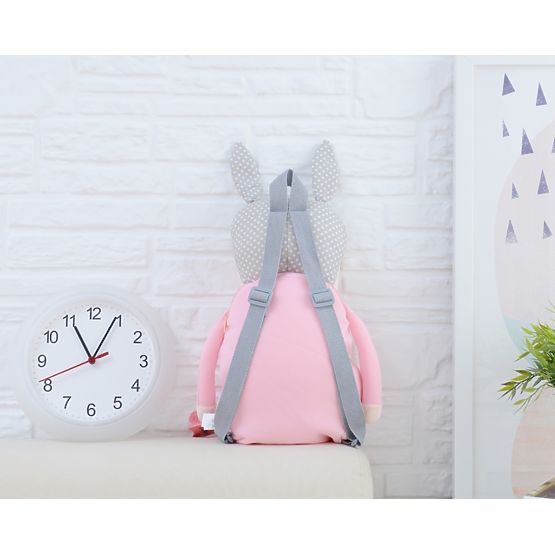 Rucksack mit Öhrchen Metoo - rosa
