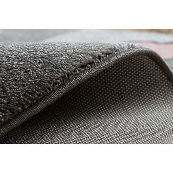 Runder Teppich PETIT EINHORN, grau