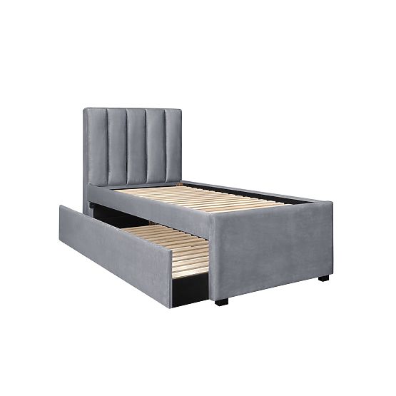 RUSSO 90 cm Bett grau (4p=1 Stk)