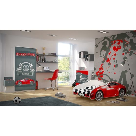 S-CAR Autobett - rot