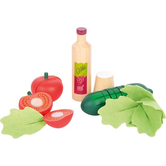 Salatset mit schneidbarem Gemüse Fresh