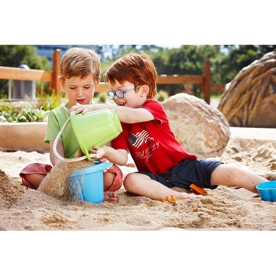 Sand gesetzt - grün