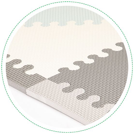 Schaumstoff Lernmatte EVA Puzzle 20 Stück 127x157cm ECOTOYS