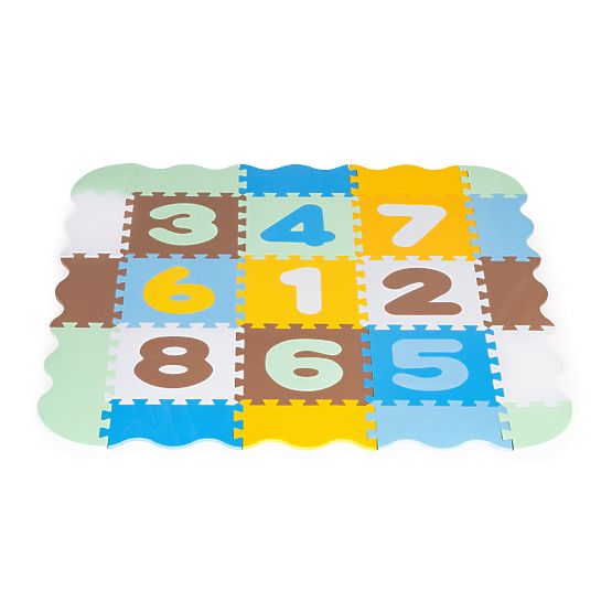 Schaumstoff-Lernmatte Spielgitter Puzzle Unterlage für Kinder