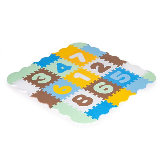 Schaumstoff-Lernmatte Spielgitter Puzzle Unterlage für Kinder