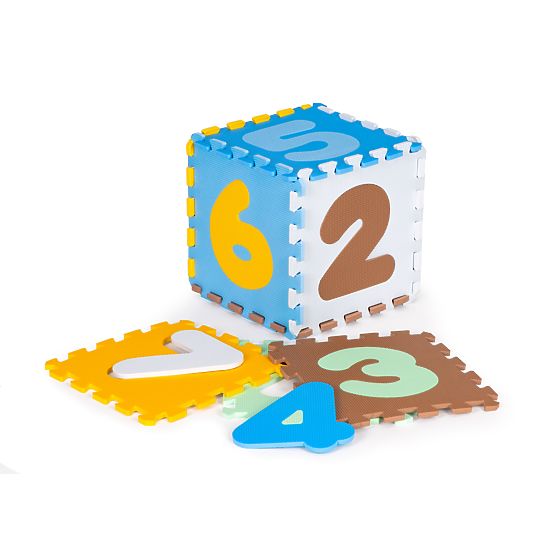 Schaumstoff-Lernmatte Spielgitter Puzzle Unterlage für Kinder