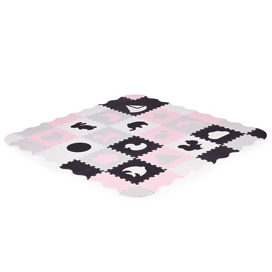 Schaumstoffmatte mit Umrandung Puzzle Trockener Pool 36 Elemente ECOTOYS