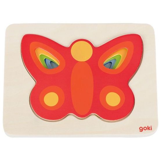 Schichtpuzzle Schmetterlinge
