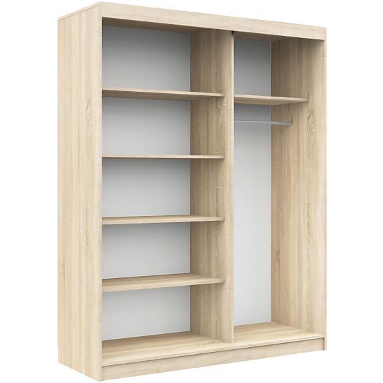 SCHIEBETÜRSCHRANK 150cm CLP SONOMA